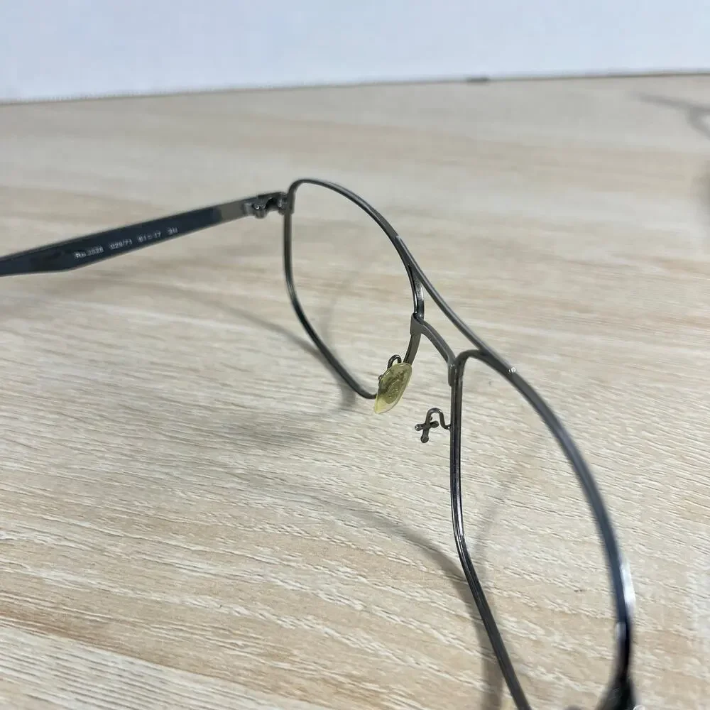 Ray-Ban RB3528 029/71 Sunglasses Eyeglasses Gray Metal FRAMES ONLY 61-17-145
